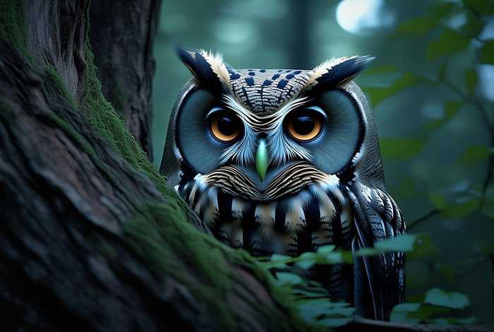 猫头鹰的生活日常（猫头鹰的生活日常图片）