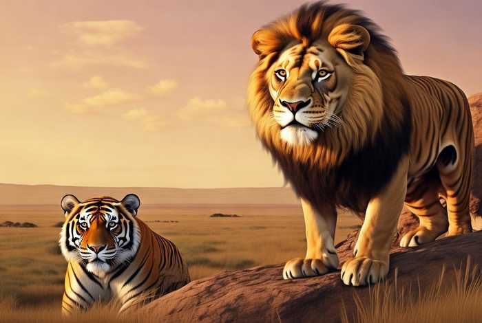 老虎和狮子生活在什么地方，老虎和狮子生活在什么地方呢
