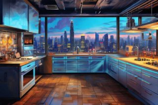 科技与生活装饰画、科技与现代生活装饰画