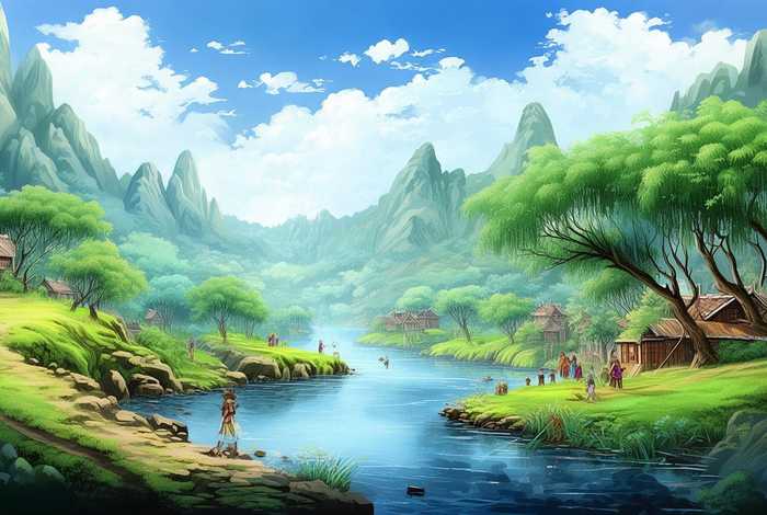 国画美好生活 - 国画 美好生活