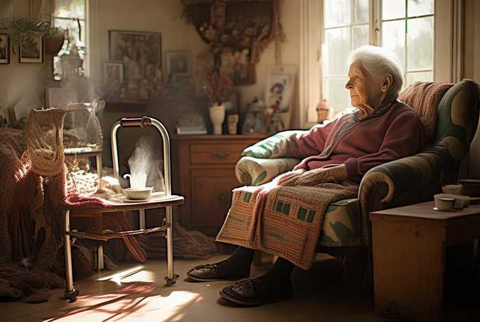 老年妇女的生活用品、老年妇女的生活用品图片