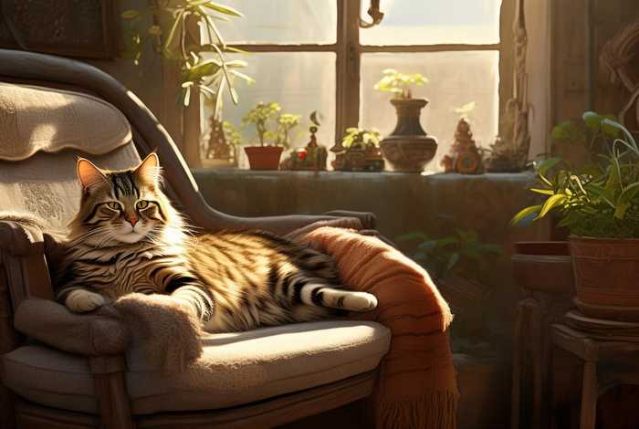 猫生活环境描写、猫生活环境描写片段