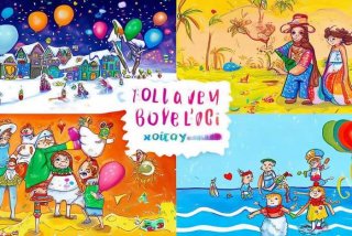 快乐的假期生活手抄报寒假（快乐的假期生活手抄报寒假怎么画）