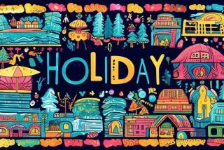 丰富的假期生活手抄报模板 - 丰富的假期生活手抄报模板内容