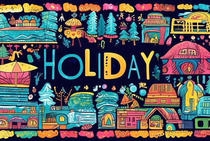 丰富的假期生活手抄报模板 - 丰富的假期生活手抄报模板内容