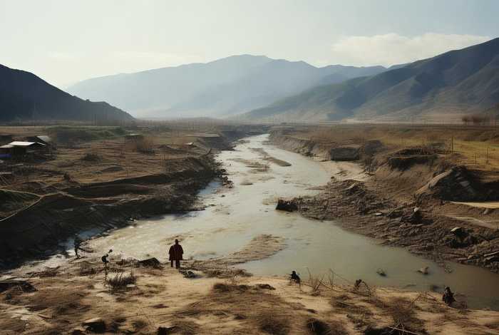 村民的生活山穷水尽这个句子对吗；看着村子里山穷水尽的现状