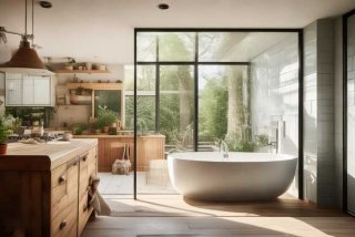 厨房生活阳台可以改成卫生间吗，厨房生活阳台可以改成卫生间吗图片