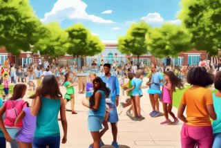 多彩的校园生活ppt 多彩的校园生活700字作文