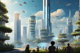 关于未来生活的绘画作品六年级；关于未来生活的绘画作品六年级上册