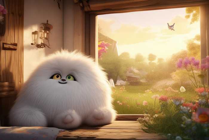 大白生活中简单的一天；大白生活中简单的一天怎么写