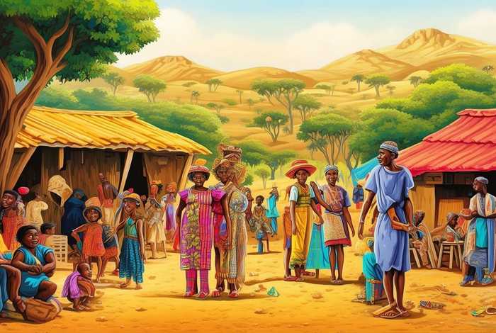 非洲人的生活怎么样；非洲人的生活怎么样呀