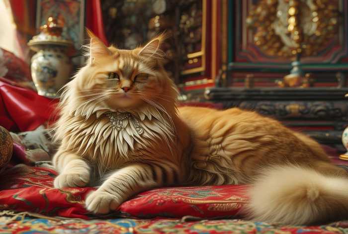 皇阿玛的后宫生活 猫来历 - 皇阿玛的后宫生活表情包