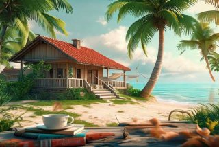 岛上生活文艺的句子（岛上生活文艺的句子怎么写）