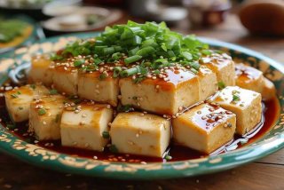 老家肉馆 老家肉馆中的老豆腐做法