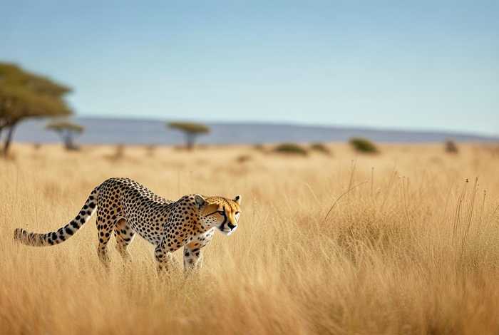 猎豹的生活习性广播稿，猎豹的生活环境在哪里