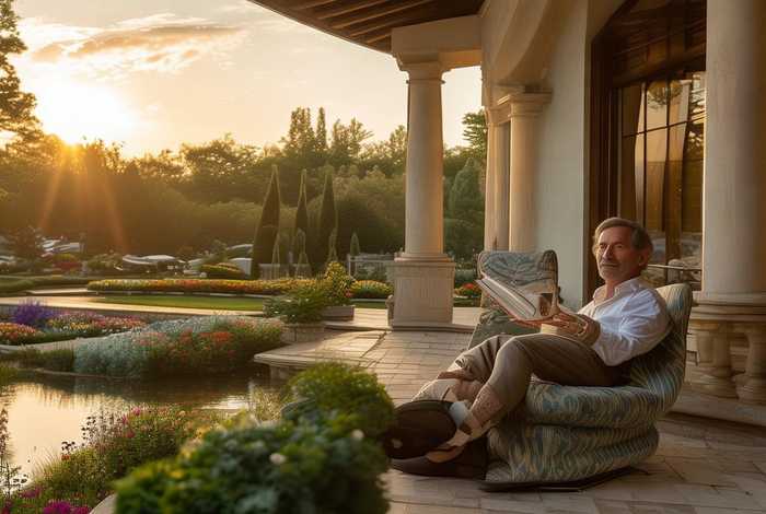 百亿富豪的退休生活123读（百亿富豪的退休生活起点）