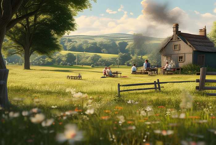 空间之田园生活，空间之田园生活好悠闲免费