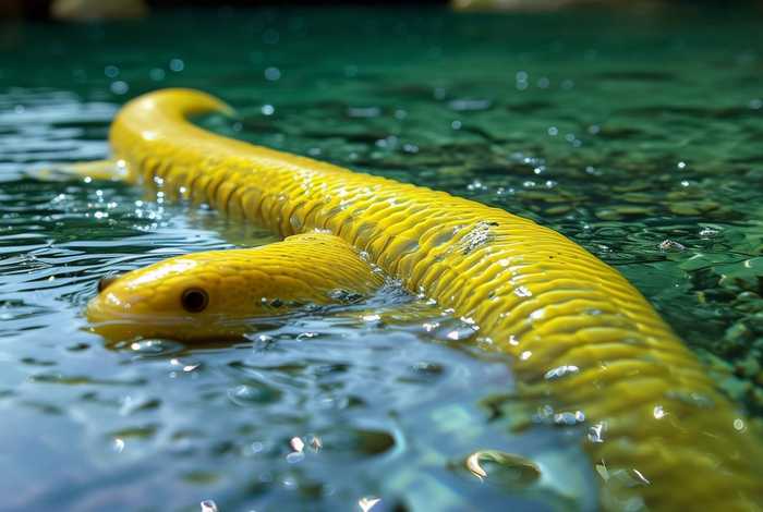 黄鳝生活的水域 黄鳝生活的水域上面有油状物质吗