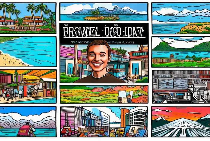 丰富的假期展风采；丰富假期展我风采手抄报