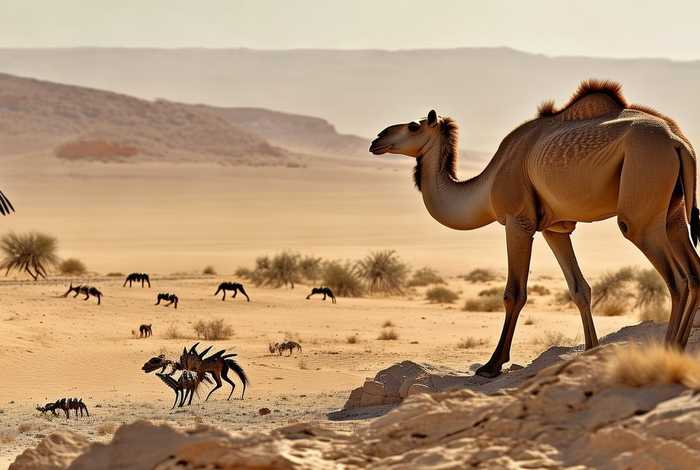 都有哪些动物生活在沙漠中 - 都有哪些动物生活在沙漠中的