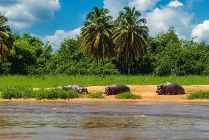 河马生活在哪里用英语怎么说 - 河马生活在哪里用英语怎么说写