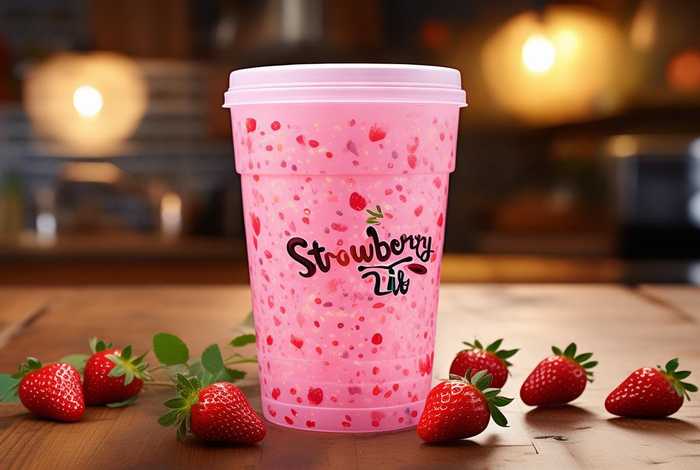 草莓生活水杯是什么牌子；草莓生活塑料杯是什么材质