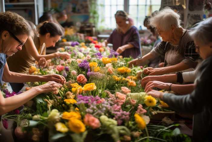 花艺与生活劳动教育与美术融合课题结题报告；劳动与美术的融合课题