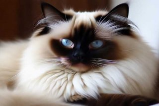 布偶猫暹罗 布偶猫暹罗猫混血