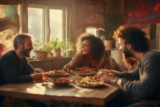 二男一女生活 - 二男一女生活在一起