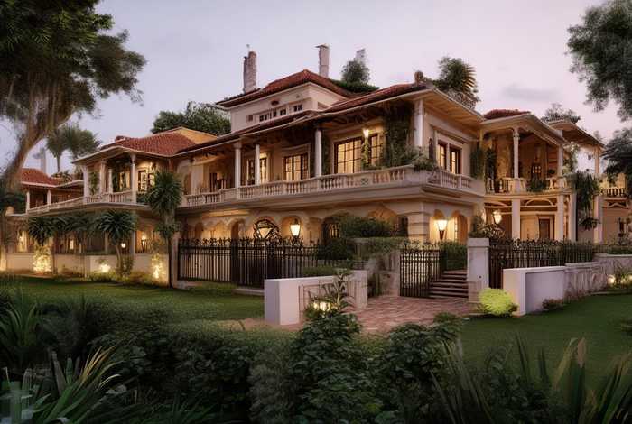 非洲有钱人家 非洲有钱人家的房子