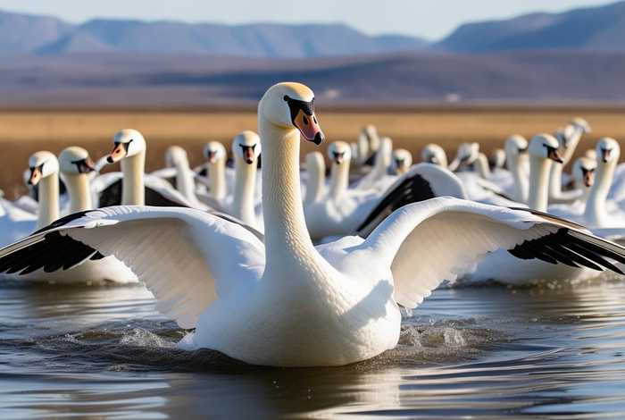 大雁生活习性、大雁的生活环境和身体特征