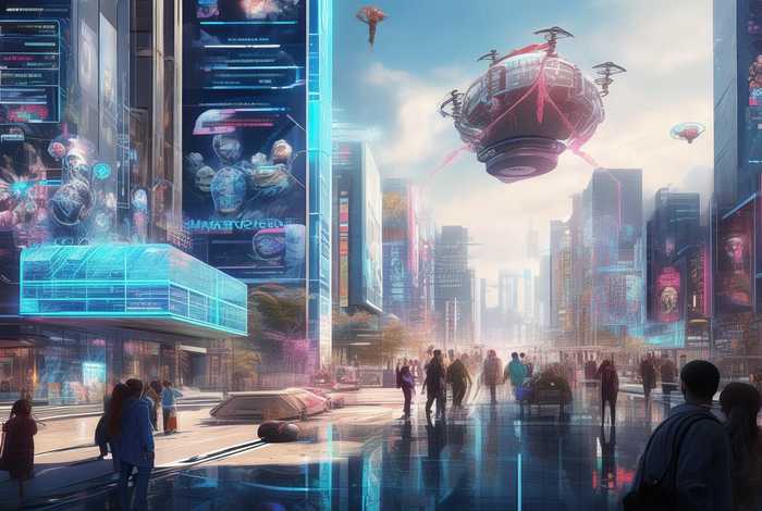 科技改变生活图片绘画 - 科技改变生活图片绘画大全