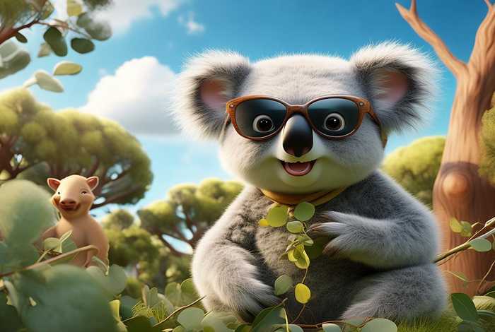 考拉生活习性搞笑的 - 考拉的生活环境