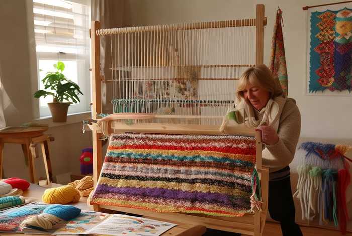 家有妙招生活小窍门纺织围巾 - 有没有织围巾的教程