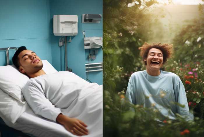 活着和生活的区别图片；活着和生活的区别图片对比