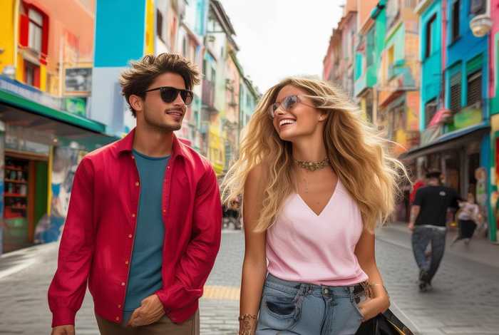 靓仔靓女的生活，靓仔靓女的生活文案