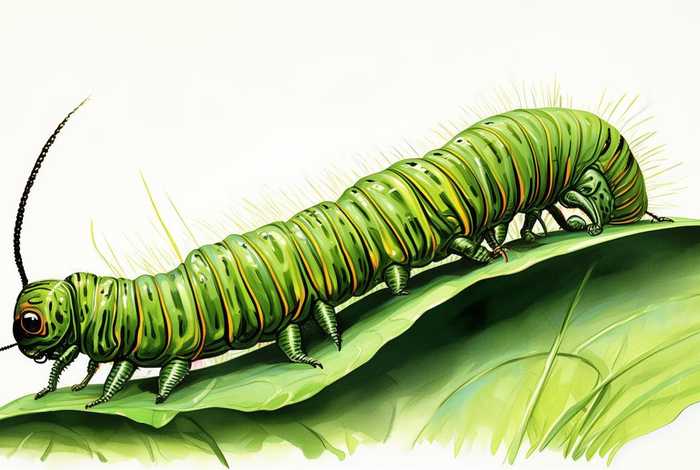 毛毛虫的生活习性和特点思维导图，毛毛虫的特征和生活特性