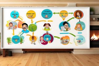 家庭生活 流程图 家庭生活 流程图手抄报