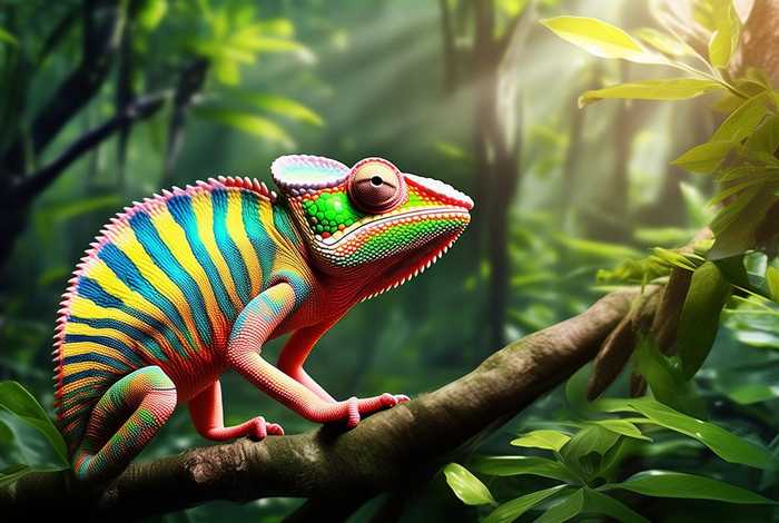 变色龙生活在哪里用英语怎么说，变色龙生活在哪里用英语怎么说写