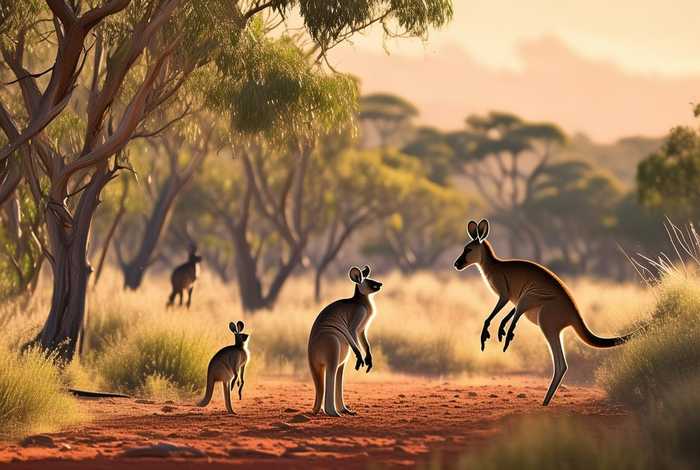 袋鼠生活在哪一个国家、袋鼠生活在哪一个国家里