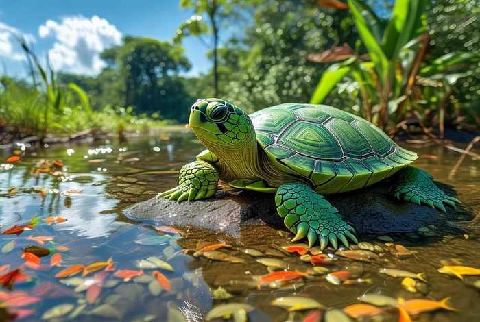 巴西龟的生活特点（巴西龟的生活环境及特点）