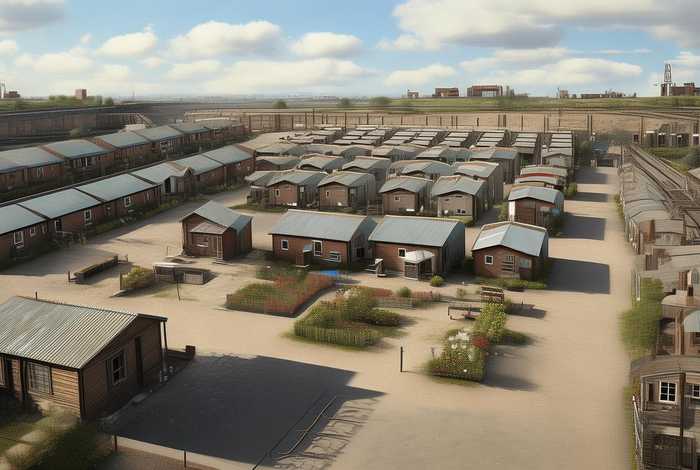 煤矿生活区平面布置图；煤矿生活区平面布置图片