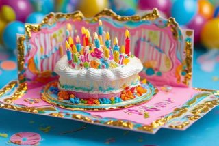 立体生日贺卡的制作方法（立体生日贺卡的制作方法蛋糕）