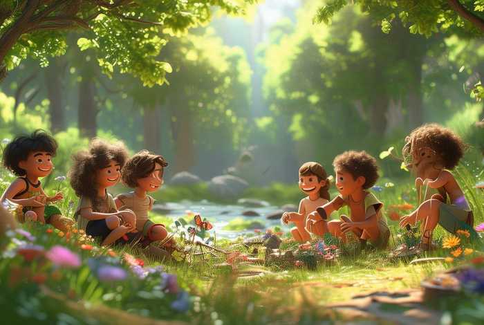 绿色生活多美好幼儿故事，绿色生活小故事简单