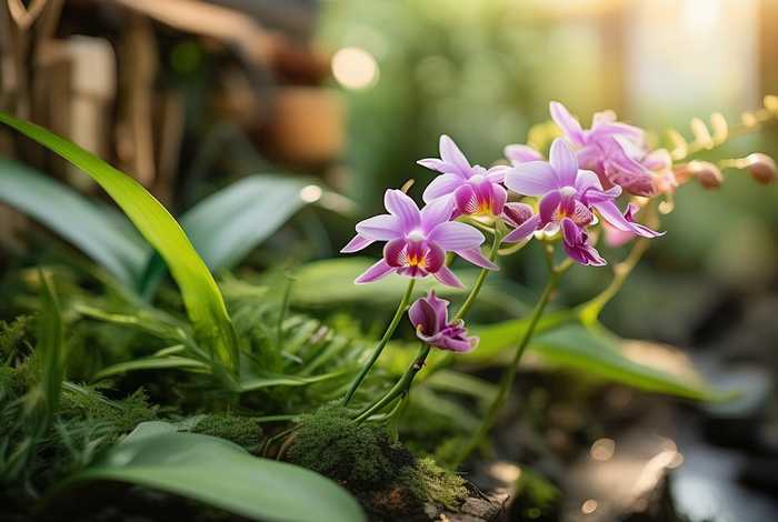 兰花的生活习性生长过程文字（兰花的生长特性表现在什么地方）
