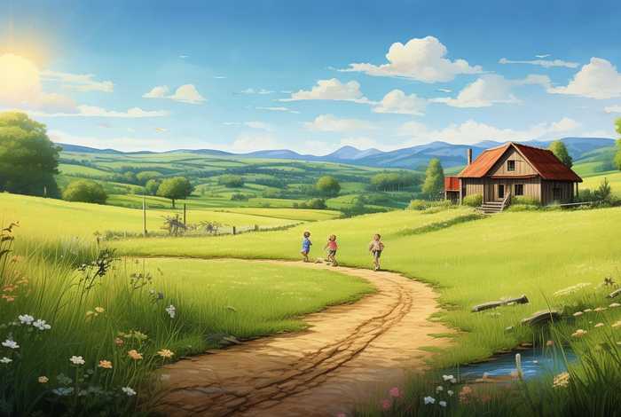 回乡下的田园生活，回乡下的田园生活作文