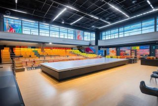 大学生活动中心室内场地图 大学生活动中心室内场地图片