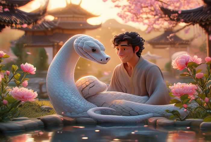 白蛇和许仙的幸福生活；白蛇和许仙的幸福生活视频