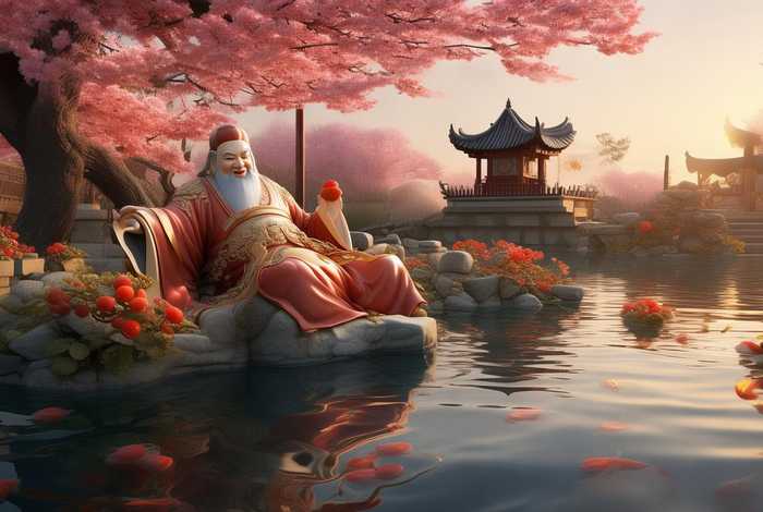 财神爷生活 财神爷的悠闲生活