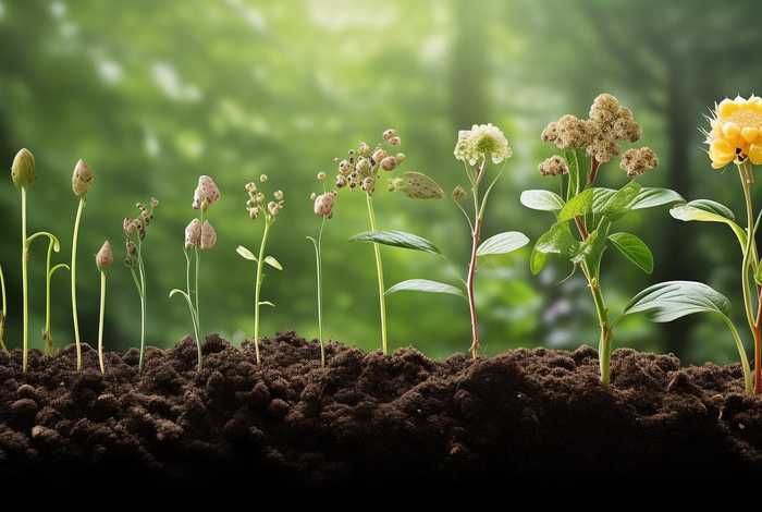 被子植物的生活史过程；被子植物生活史过程中的倍相变化